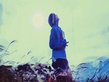 リュックと添い寝ごはん「タイムマシン」ミュージックビデオより。