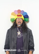 ベスト・アーティスト賞を受賞した村上隆。