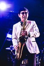 GAMO（Tenor Sax）（撮影：青木カズロー）