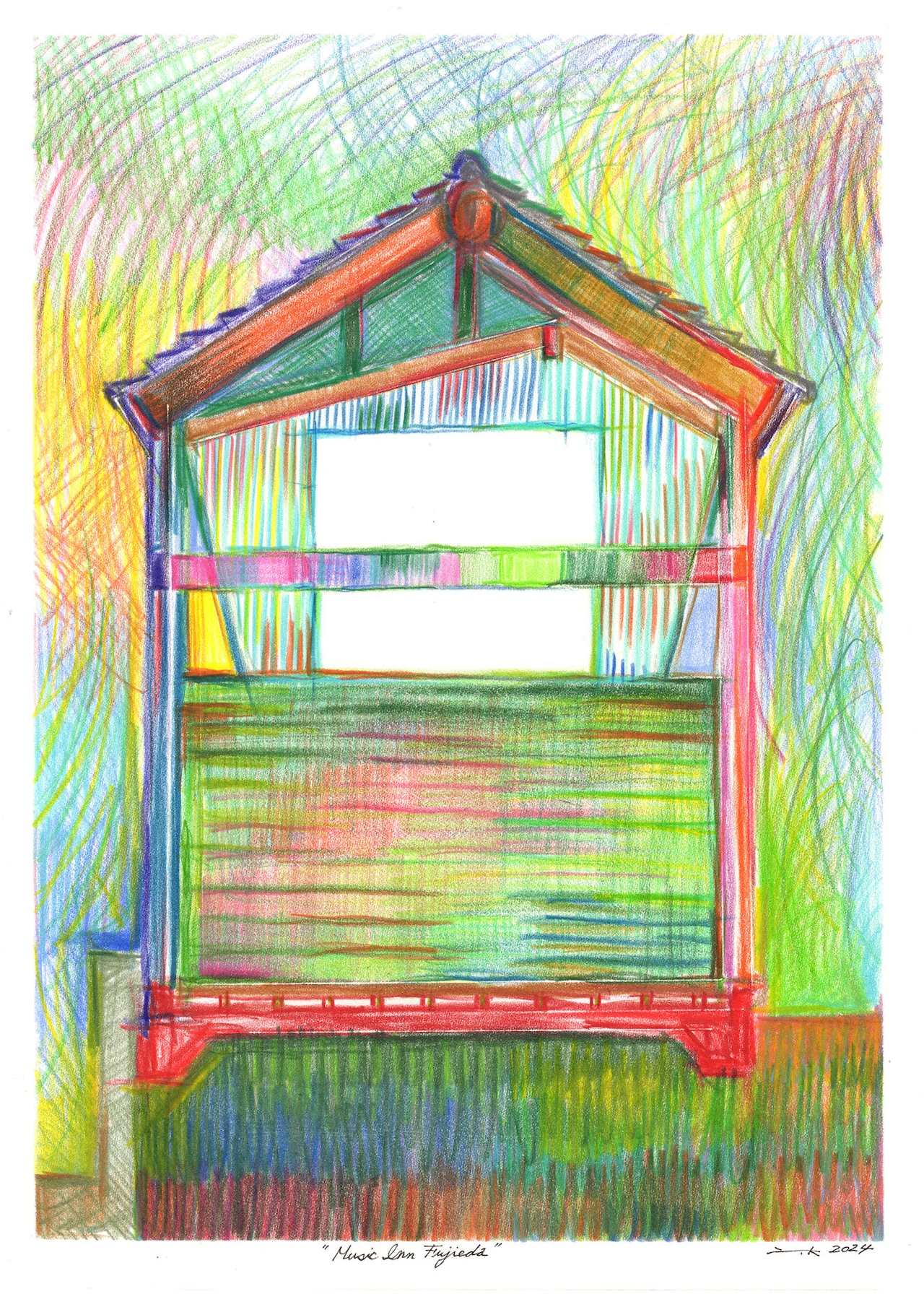 「MUSIC inn Fujieda」イメージ。(c)光嶋裕介建築設計事務所