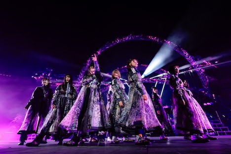 櫻坂46「4th YEAR ANNIVERSARY LIVE」の様子。