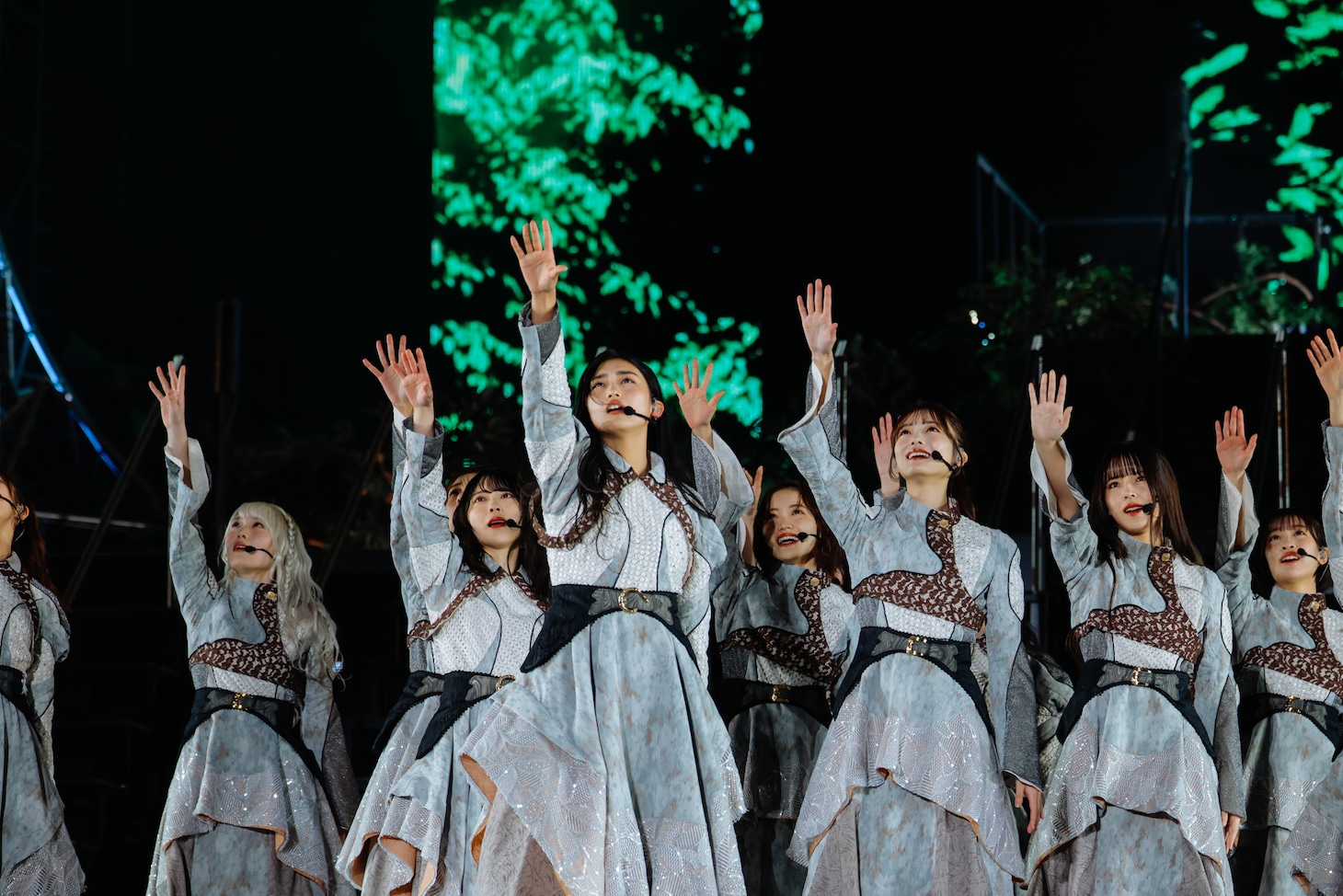 櫻坂46「4th YEAR ANNIVERSARY LIVE」の様子。