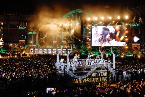 櫻坂46「4th YEAR ANNIVERSARY LIVE」の様子。