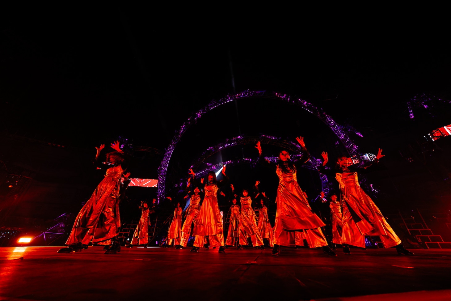 櫻坂46「4th YEAR ANNIVERSARY LIVE」の様子。