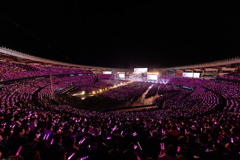 櫻坂46「4th YEAR ANNIVERSARY LIVE」の様子。