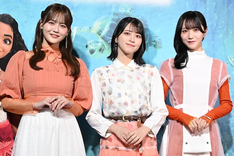 ＝LOVEの高松瞳、佐々木舞香、野口衣織。