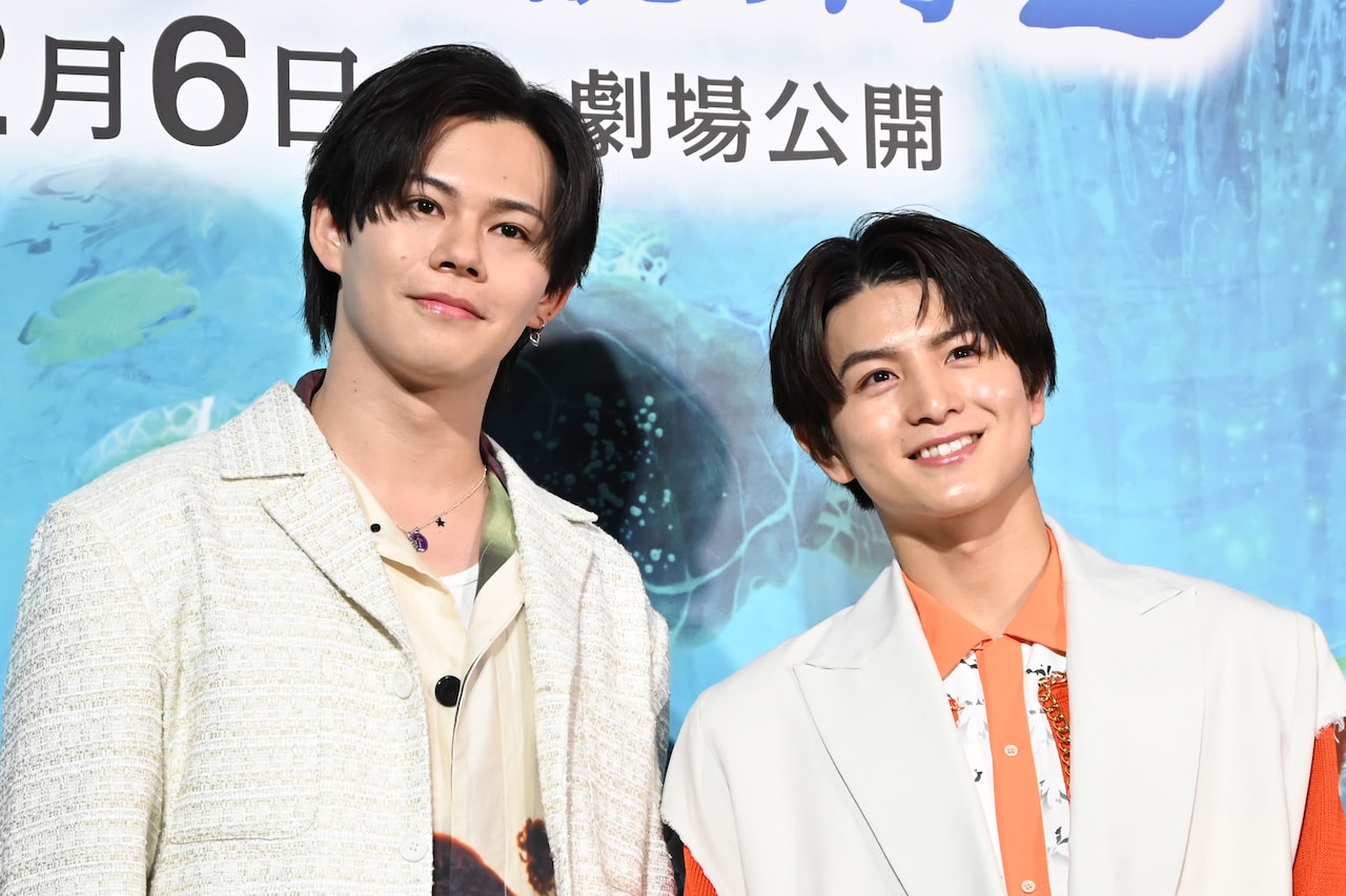 超特急カイ＆ハル、＝LOVE、MAZZELら“モアナカラー”の装いで「モアナと伝説の海２」プレミアに登場