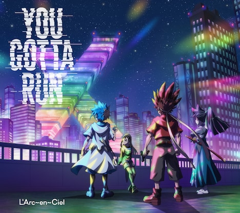L'Arc-en-Ciel「YOU GOTTA RUN」初回生産限定盤Bジャケット