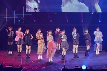 「ANGERME 10th ANNIVERSARY TOUR 2024 AUTUMN『ROOTS』川村文乃 FINAL ☆KIRAKIRA☆」の様子。