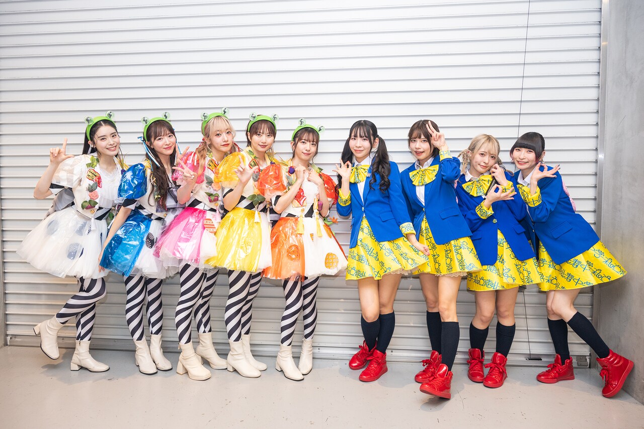 衣装をチェンジしたでんぱえびユニットチーム。 [画像ギャラリー 72