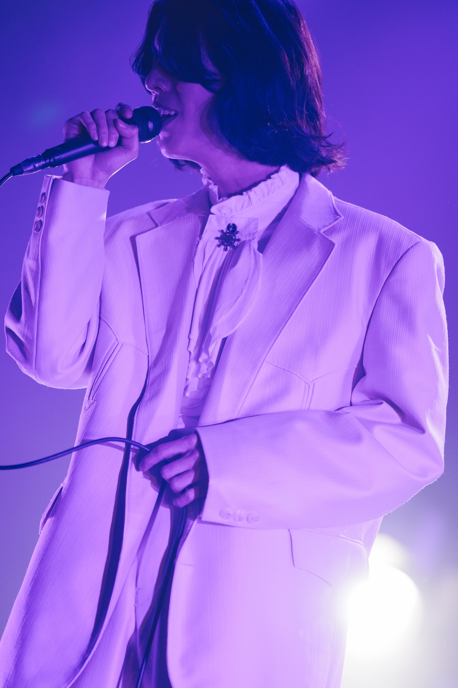 松田歩（Vo）（撮影：服部恭平）
