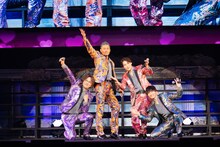 純烈初の武道館ワンマンライブの様子。