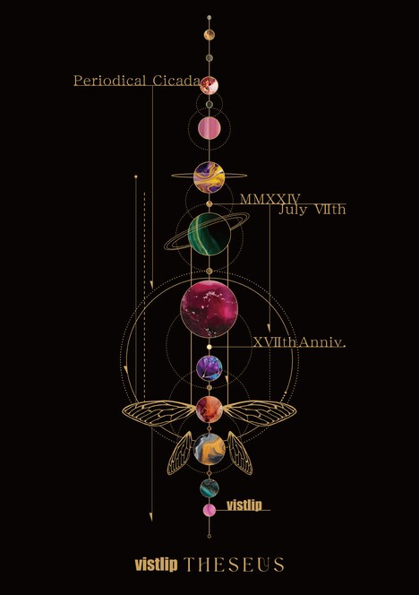 vistlip「THESEUS」完全生産限定盤ジャケット