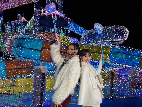 Crystal KayとMay J.(c)日本テレビ