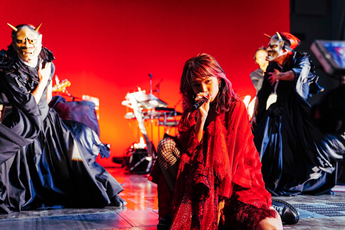 WOWOW「LiSA LiVE is Smile Always～ONLiNE LEO-NiNE～」ビジュアル