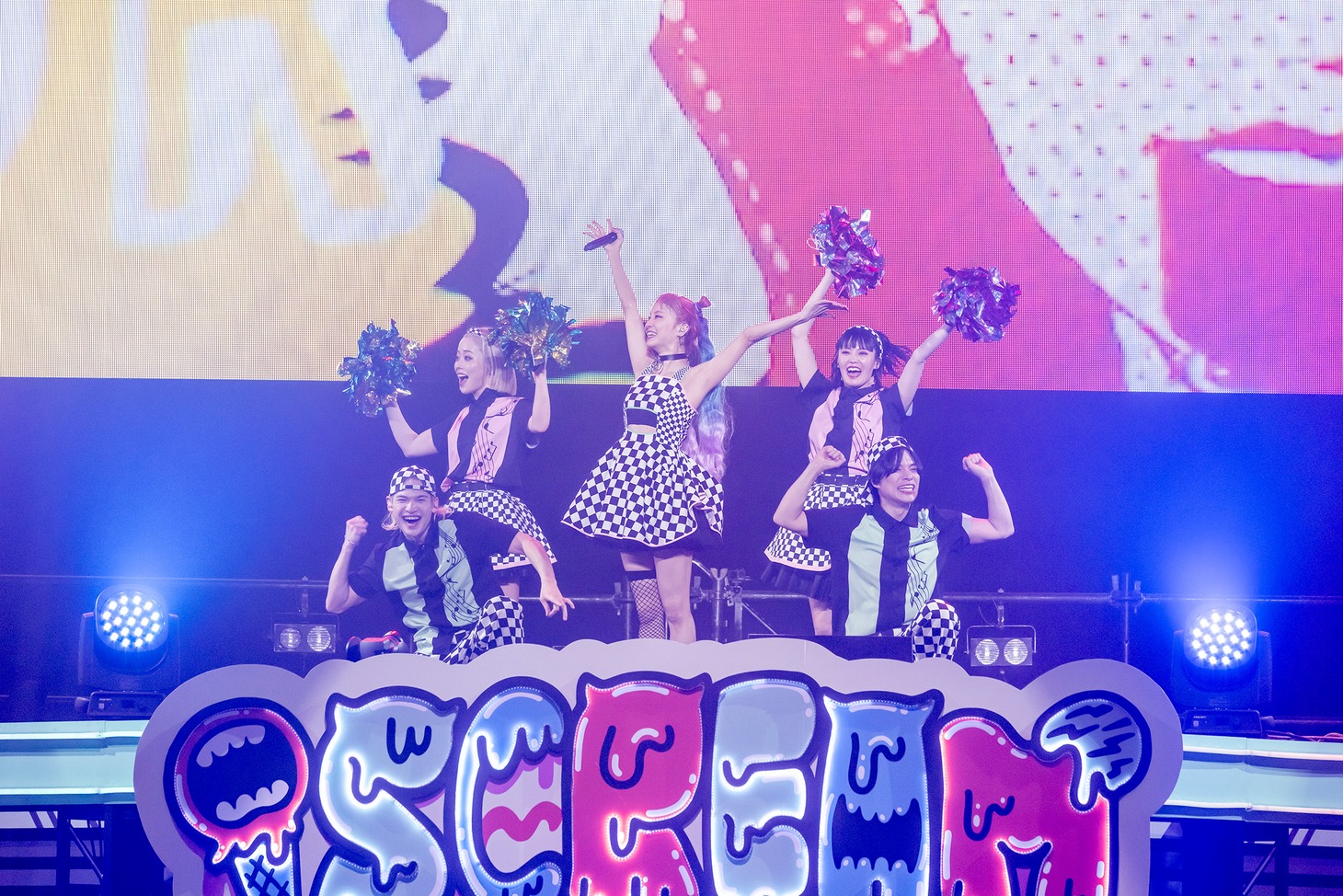 WOWOW「LiSA LiVE is Smile Always～iSCREAM～」ビジュアル