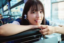 乃木坂46 五百城茉央 1st写真集「未来の作り方」より。（撮影：藤原宏）