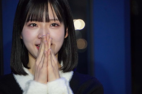 STU48シングル表題曲のセンターに抜擢された3期生の曽川咲葵。(c)STU