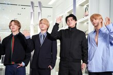 左からSOTA、SHUNTO、LEO、JUNON。