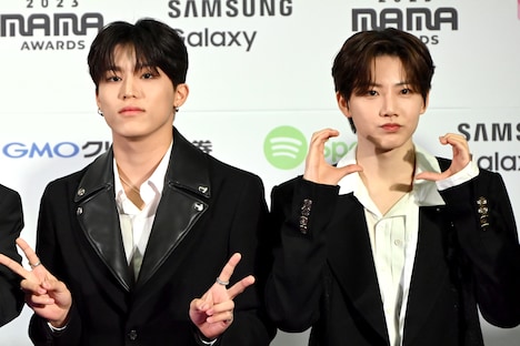 新リーダーに就任するジュンギュ（右）。