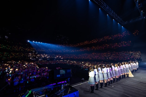 「日向坂46丹生明里 卒業セレモニー LIVE DAY」の様子。（撮影：上山陽介）