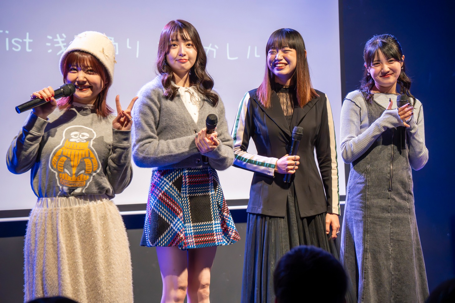 ハコイリ♡ムスメの元メンバーたち。