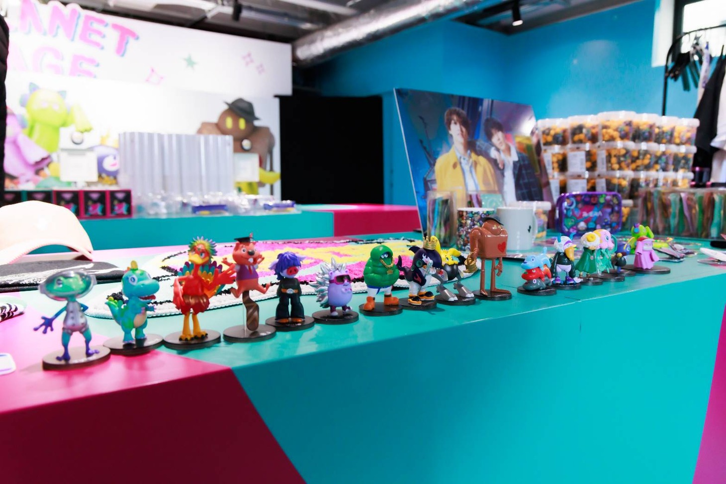 「King & Prince POP-UP STORE 2024 Re:ERA」の様子。