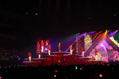 なにわ男子「Naniwa Danshi ASIA TOUR 2024+2025 '+Alpha'」台北公演の様子。