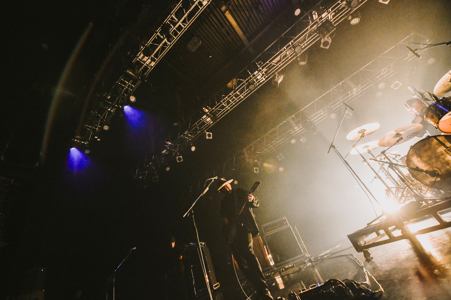 ACIDMANのライブの様子。（撮影：高田梓）