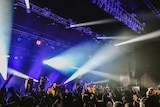 ACIDMANのライブの様子。(撮影:高田梓)