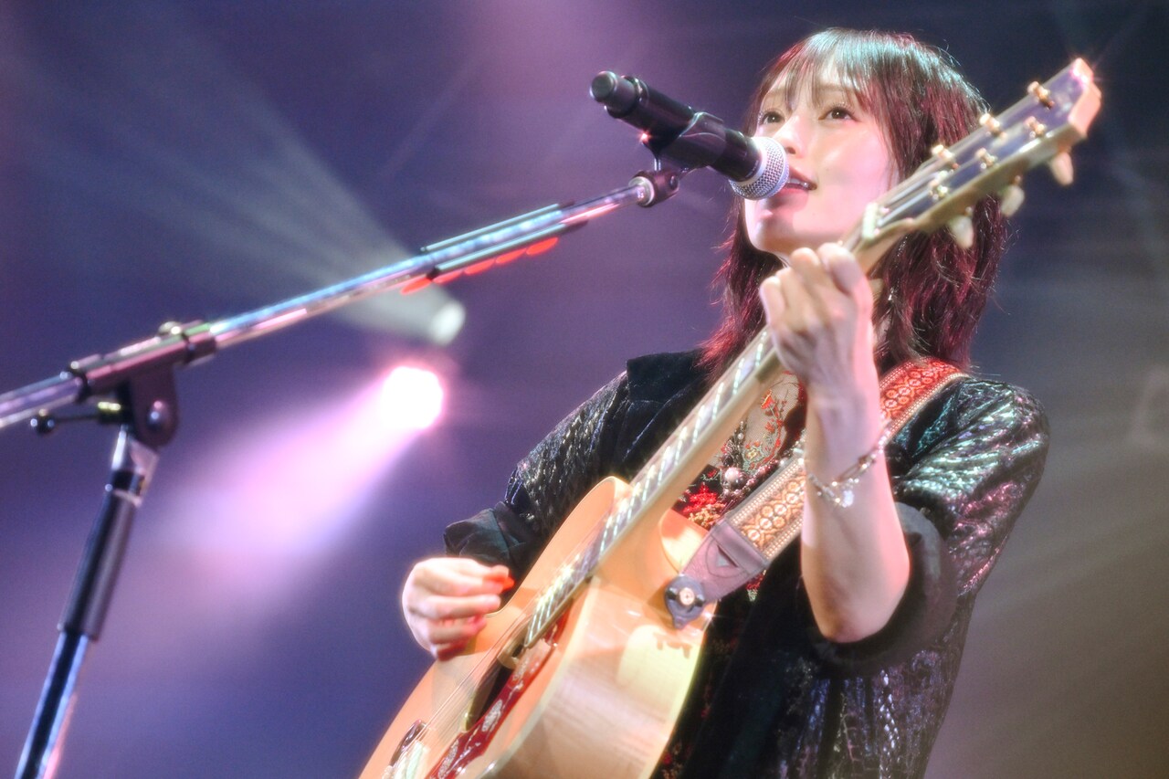 山本彩（撮影：高田梓） - 山本彩がACIDMANと名古屋で競演、爆発的な