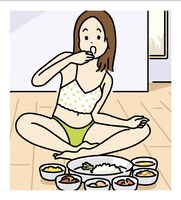 石濱匡雄がモデルになった5月のイラスト。