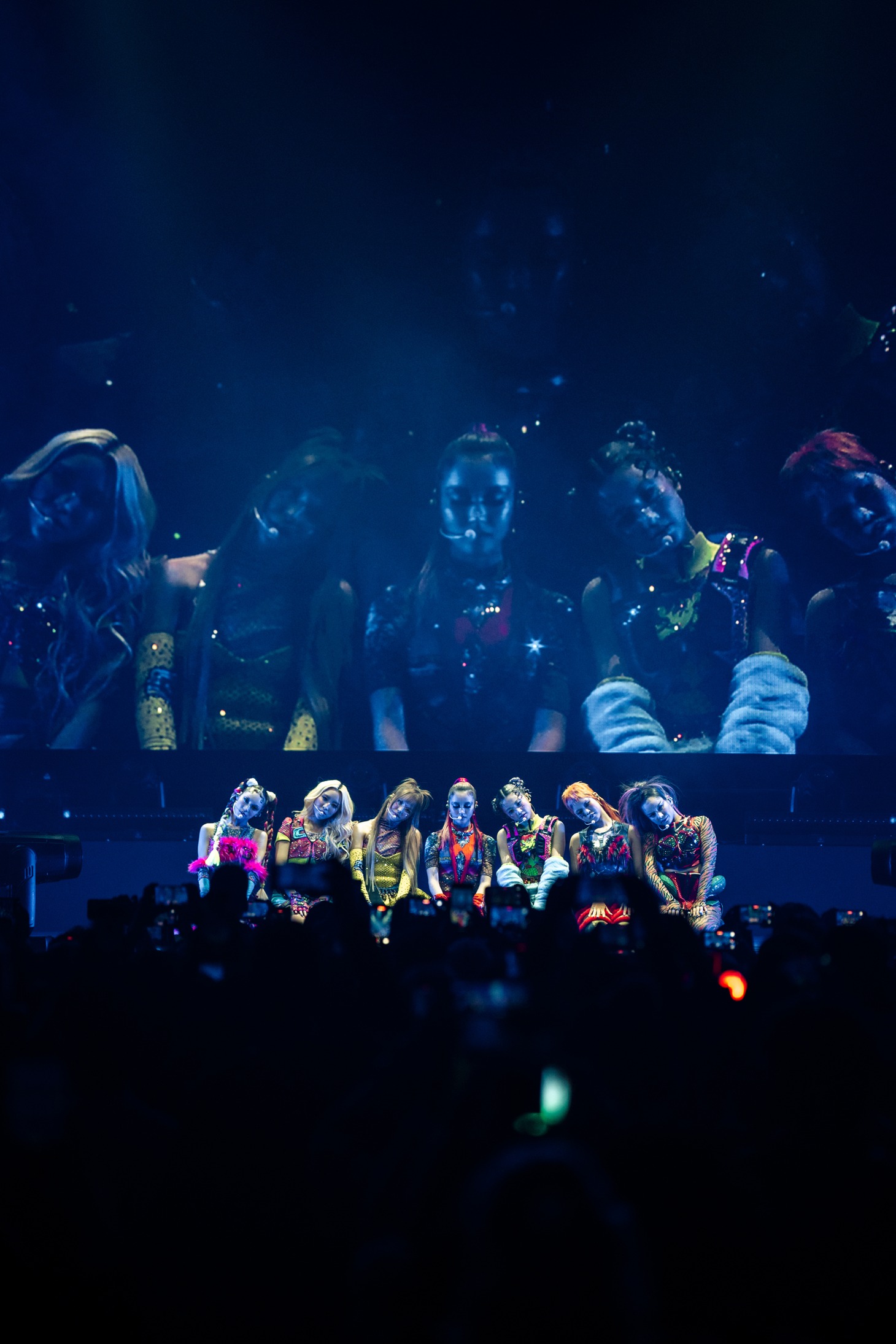 「XG 1st WORLD TOUR "The first HOWL"」アムステルダム公演の様子。