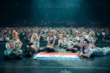「XG 1st WORLD TOUR "The first HOWL"」アムステルダム公演の様子。