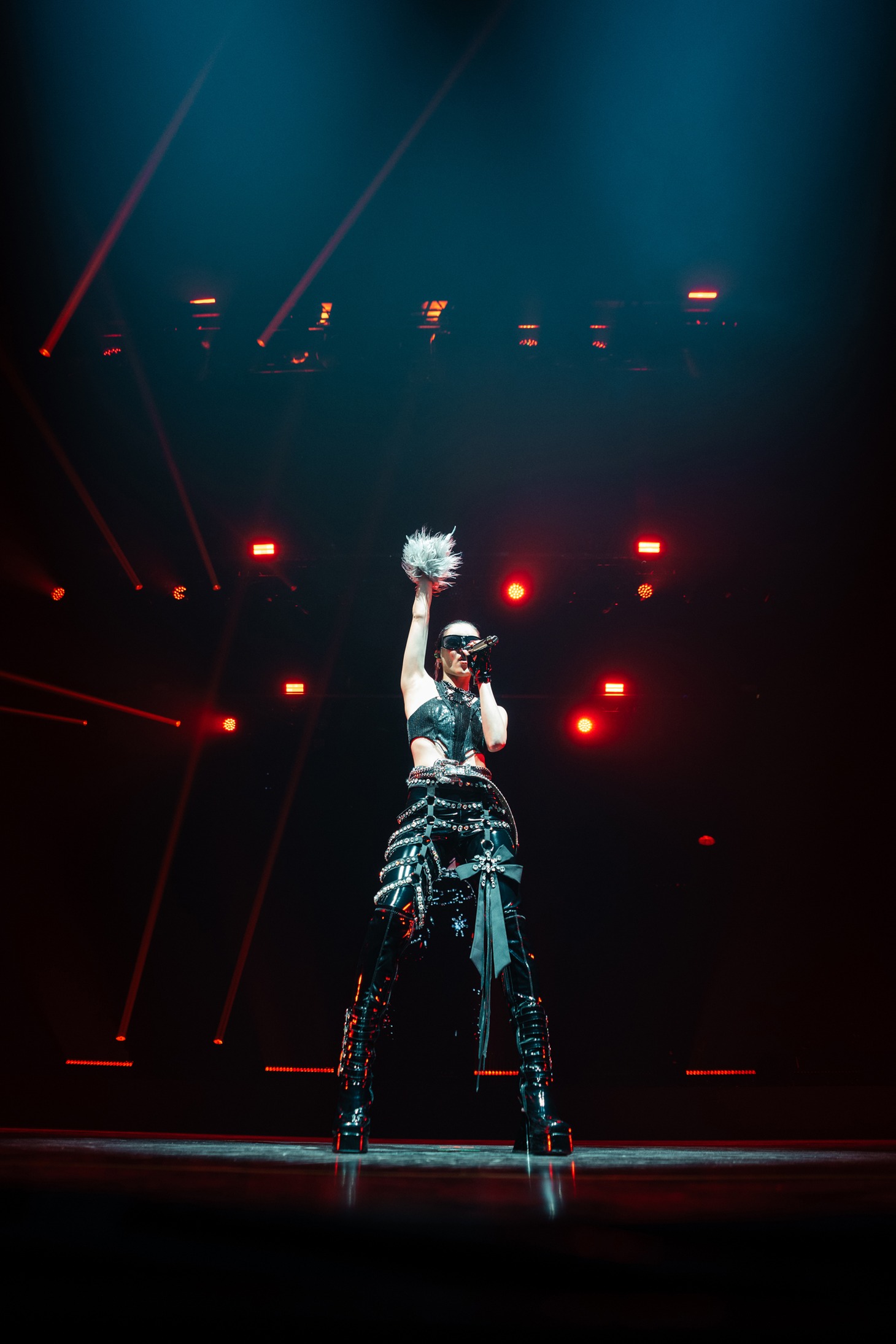 「XG 1st WORLD TOUR "The first HOWL"」アムステルダム公演の様子。