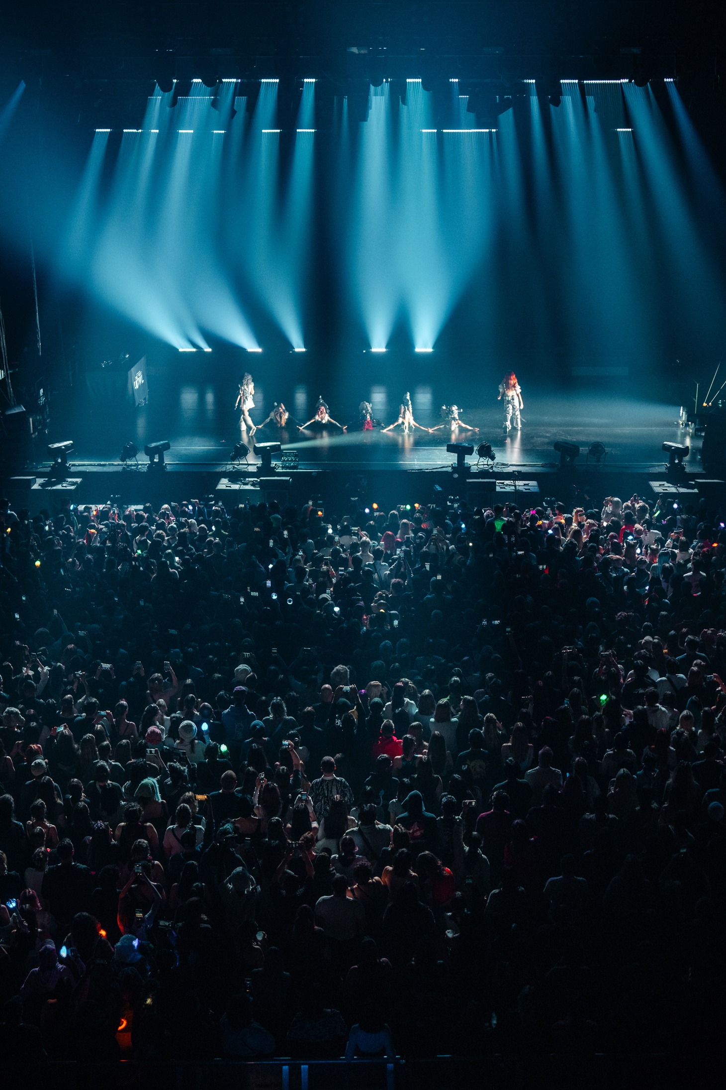 「XG 1st WORLD TOUR "The first HOWL"」ベルリン公演の様子。