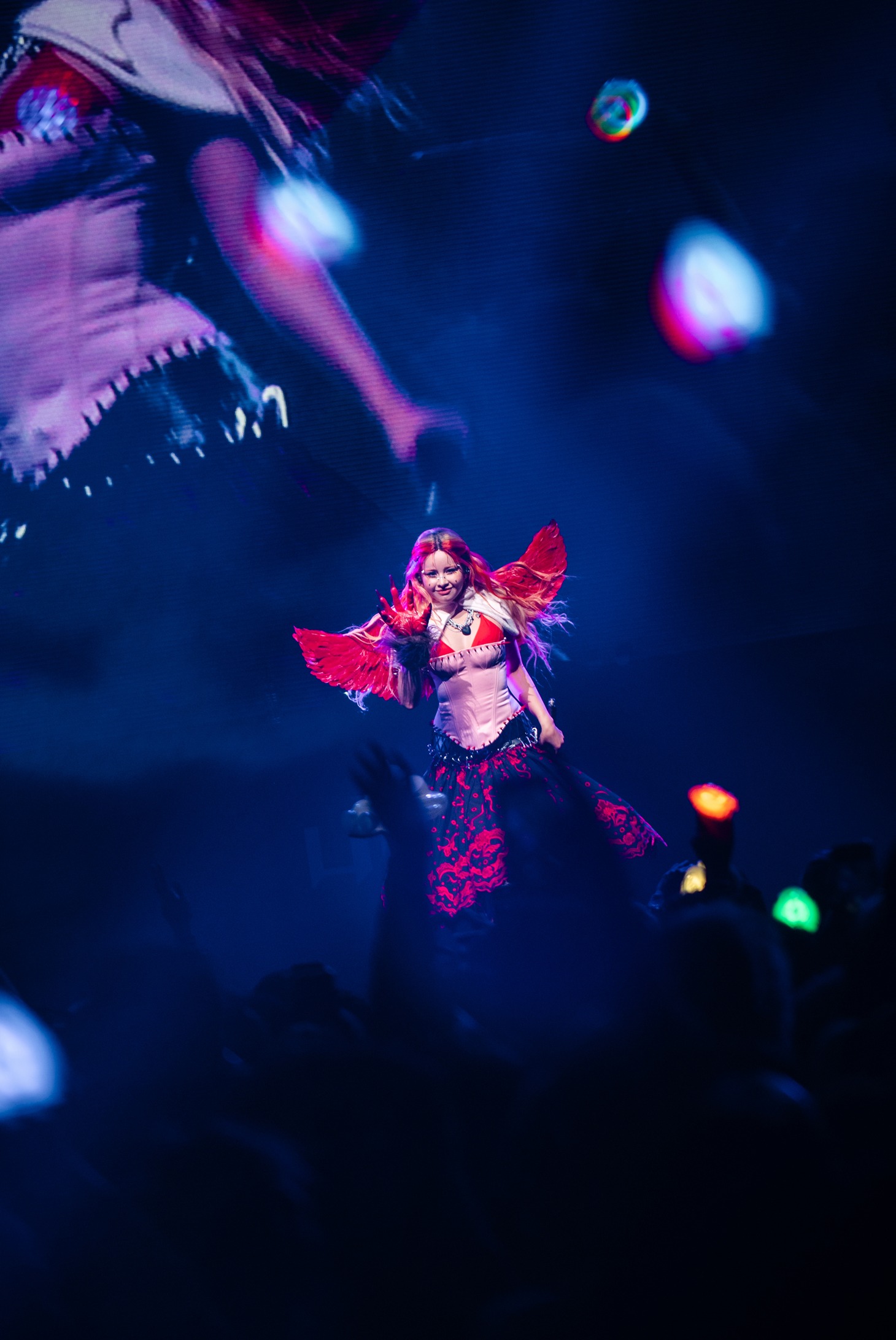 「XG 1st WORLD TOUR "The first HOWL"」ベルリン公演の様子。