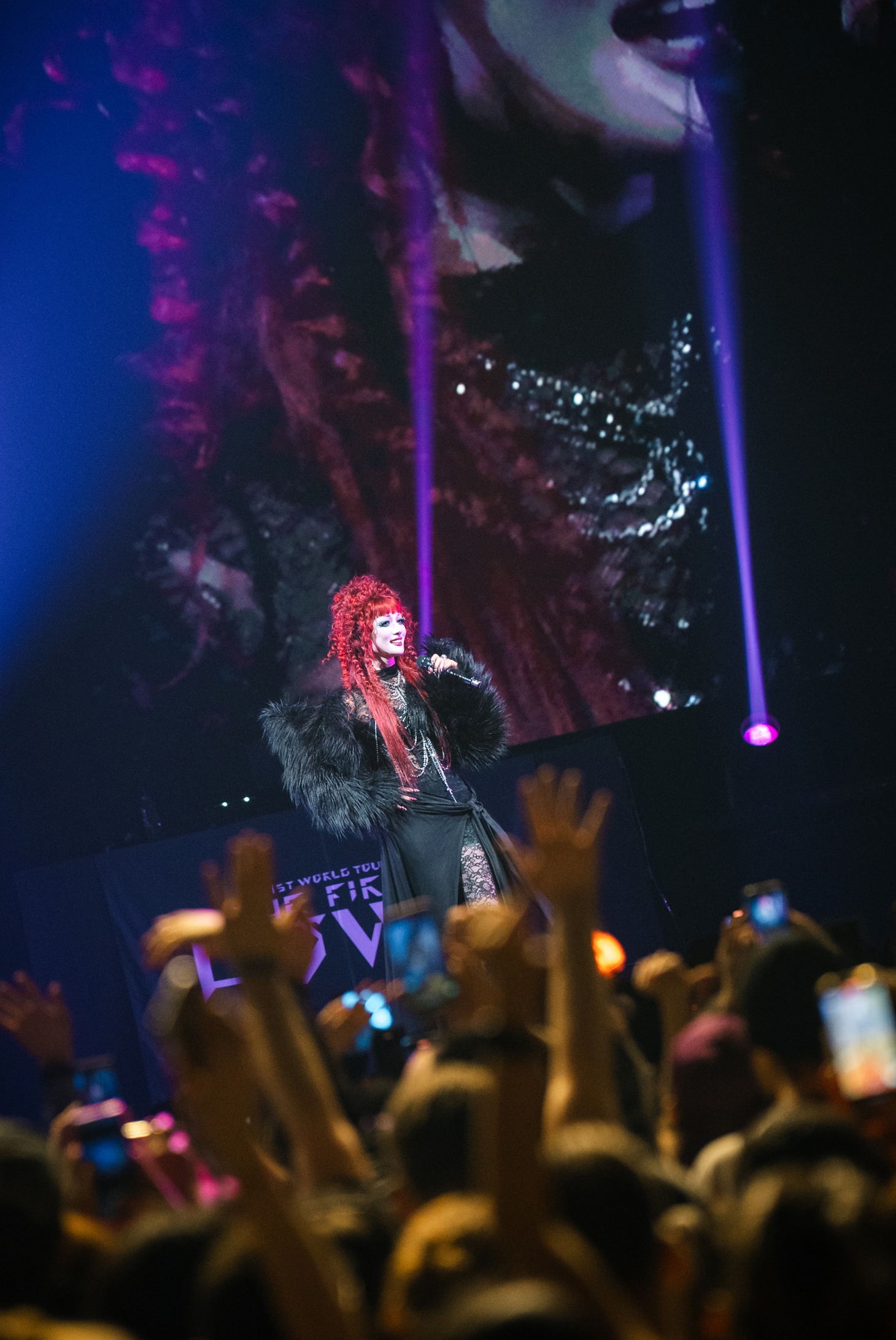 「XG 1st WORLD TOUR "The first HOWL"」ベルリン公演の様子。