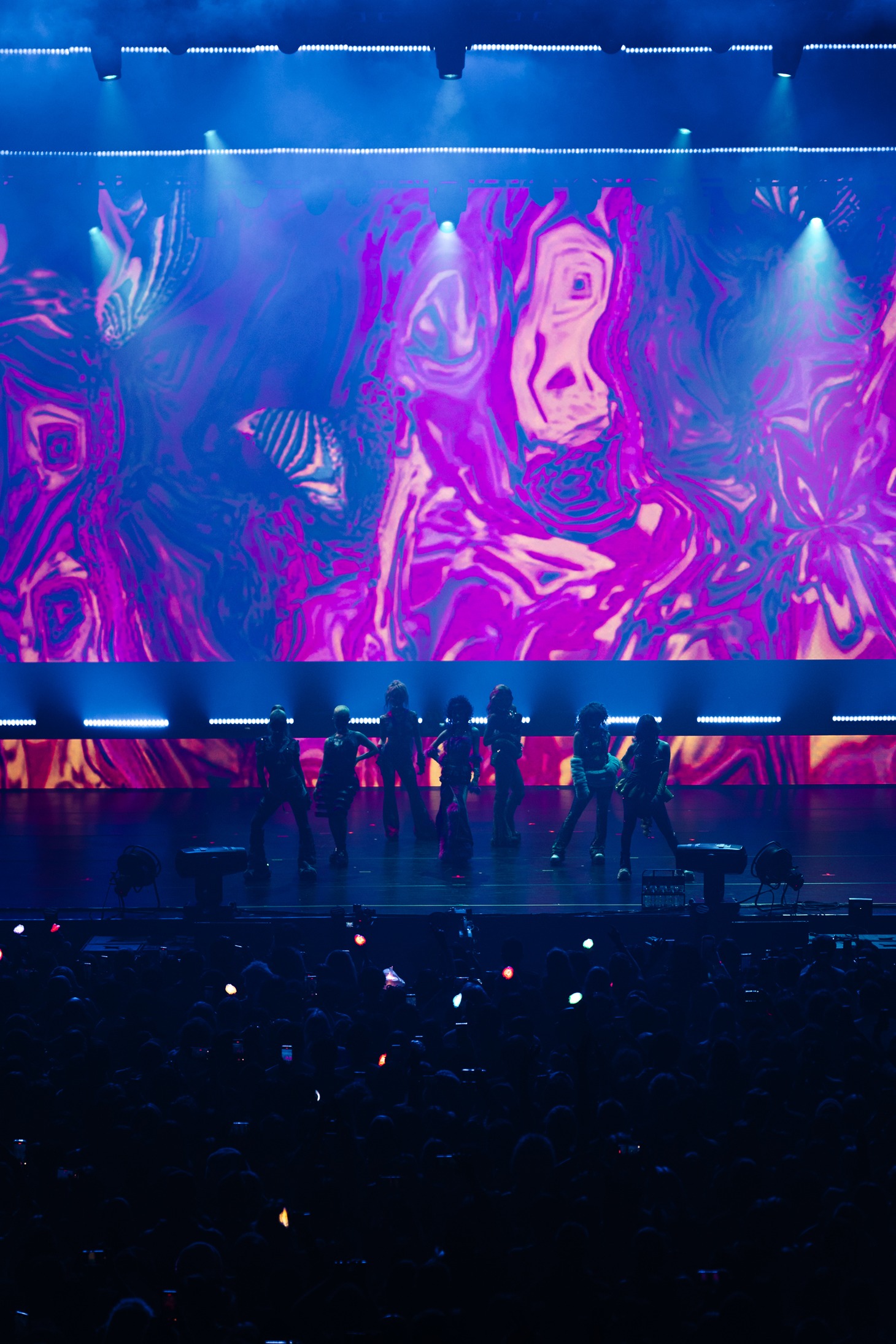 「XG 1st WORLD TOUR "The first HOWL"」ベルリン公演の様子。