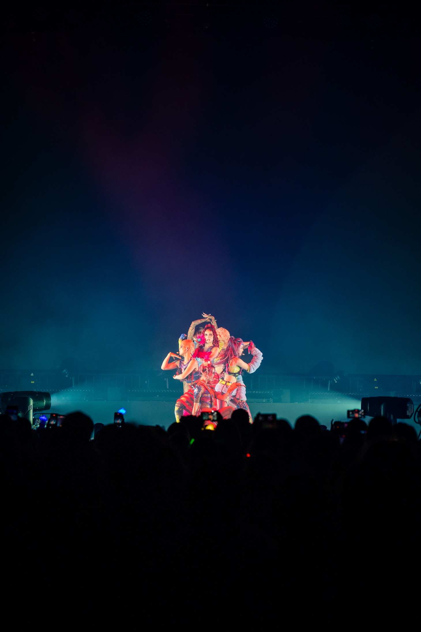 「XG 1st WORLD TOUR "The first HOWL"」ブリュッセル公演の様子。