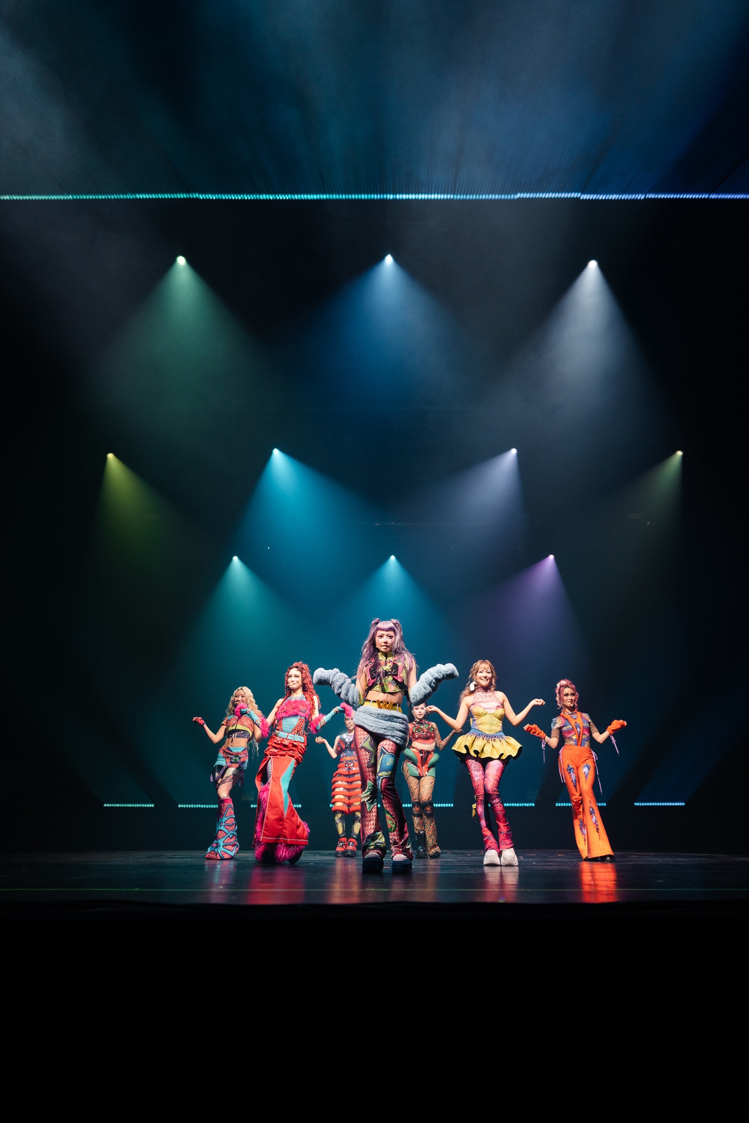 「XG 1st WORLD TOUR "The first HOWL"」ブリュッセル公演の様子。