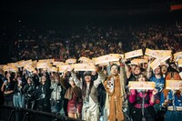 「XG 1st WORLD TOUR "The first HOWL"」ブリュッセル公演の様子。