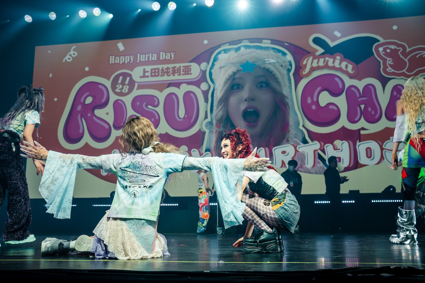 「XG 1st WORLD TOUR "The first HOWL"」ブリュッセル公演の様子。