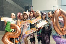 「XG 1st WORLD TOUR "The first HOWL"」ブリュッセル公演の様子。