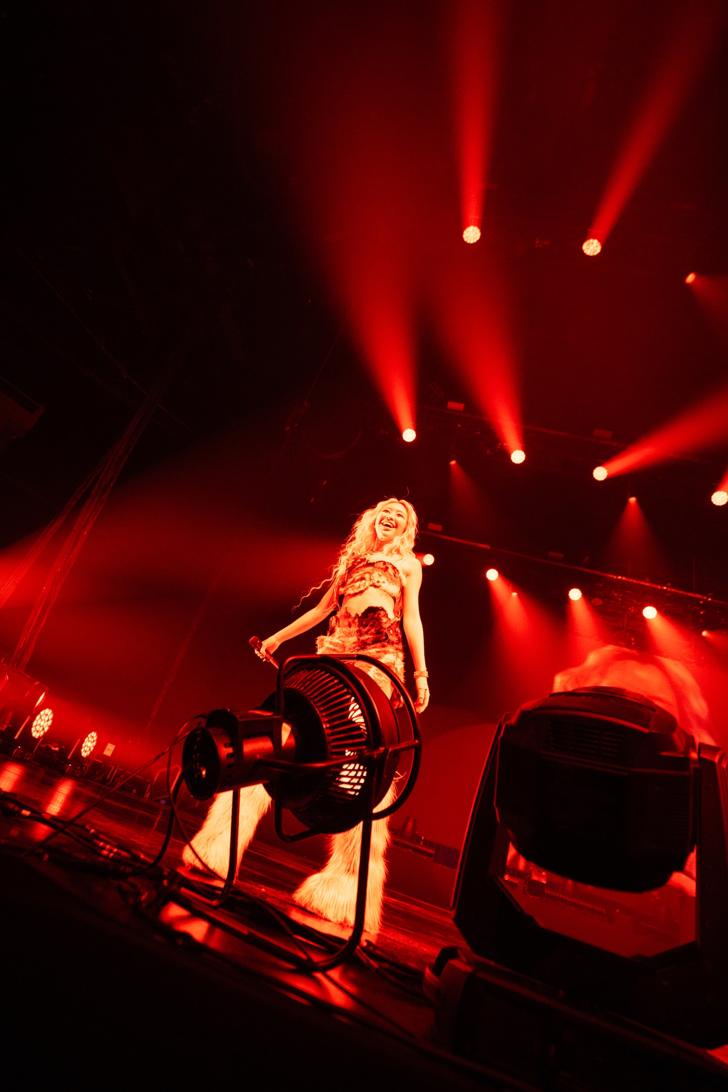 「XG 1st WORLD TOUR "The first HOWL"」ブリュッセル公演の様子。