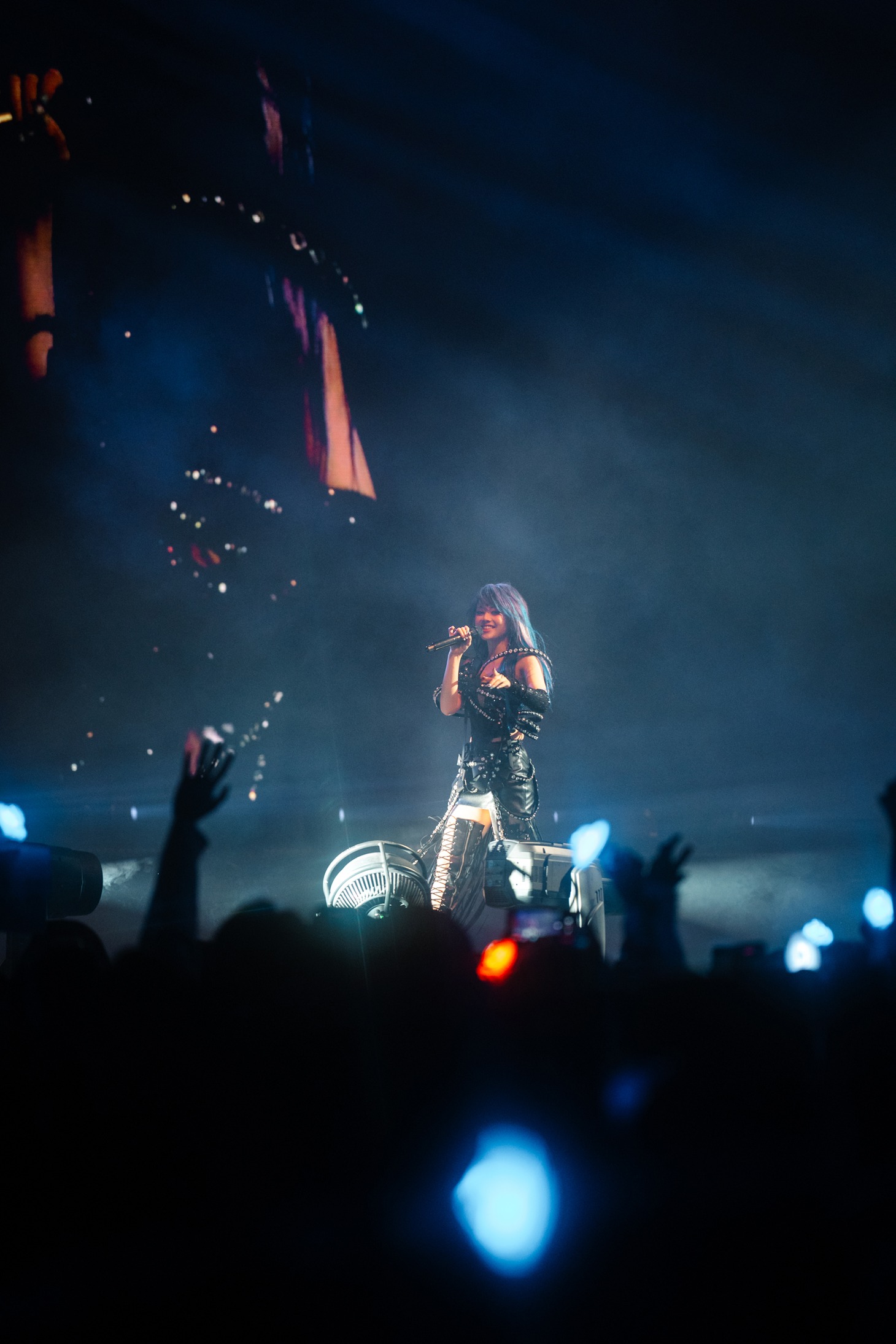 「XG 1st WORLD TOUR "The first HOWL"」ロンドン公演の様子。