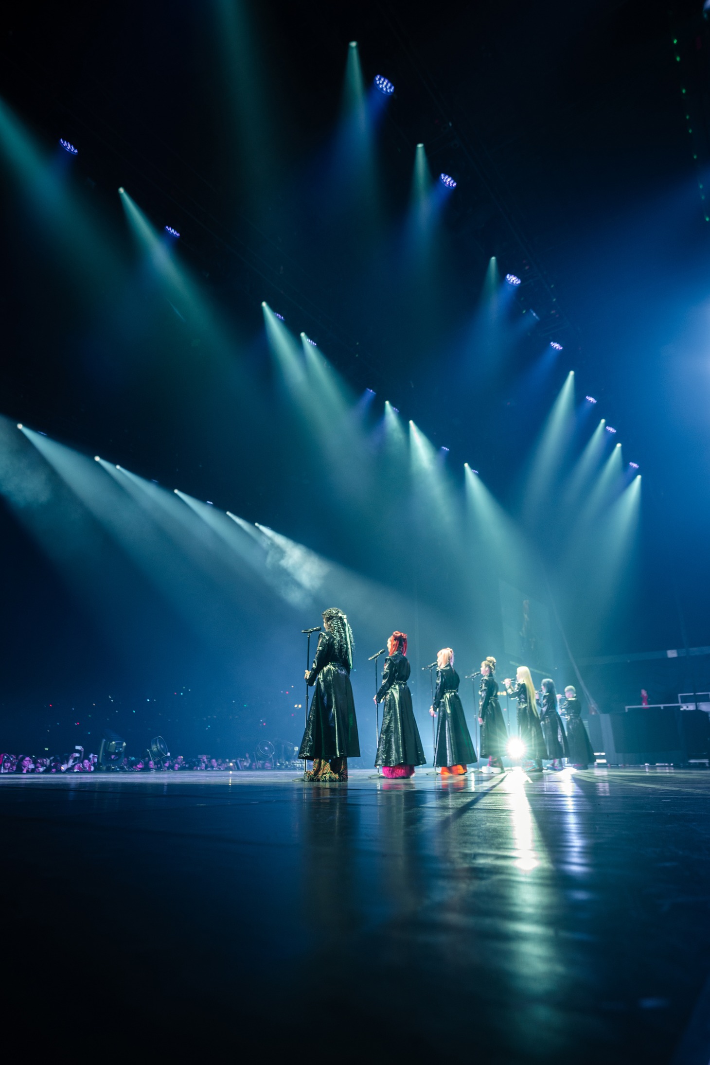 「XG 1st WORLD TOUR "The first HOWL"」ロンドン公演の様子。