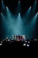 「XG 1st WORLD TOUR "The first HOWL"」ロンドン公演の様子。