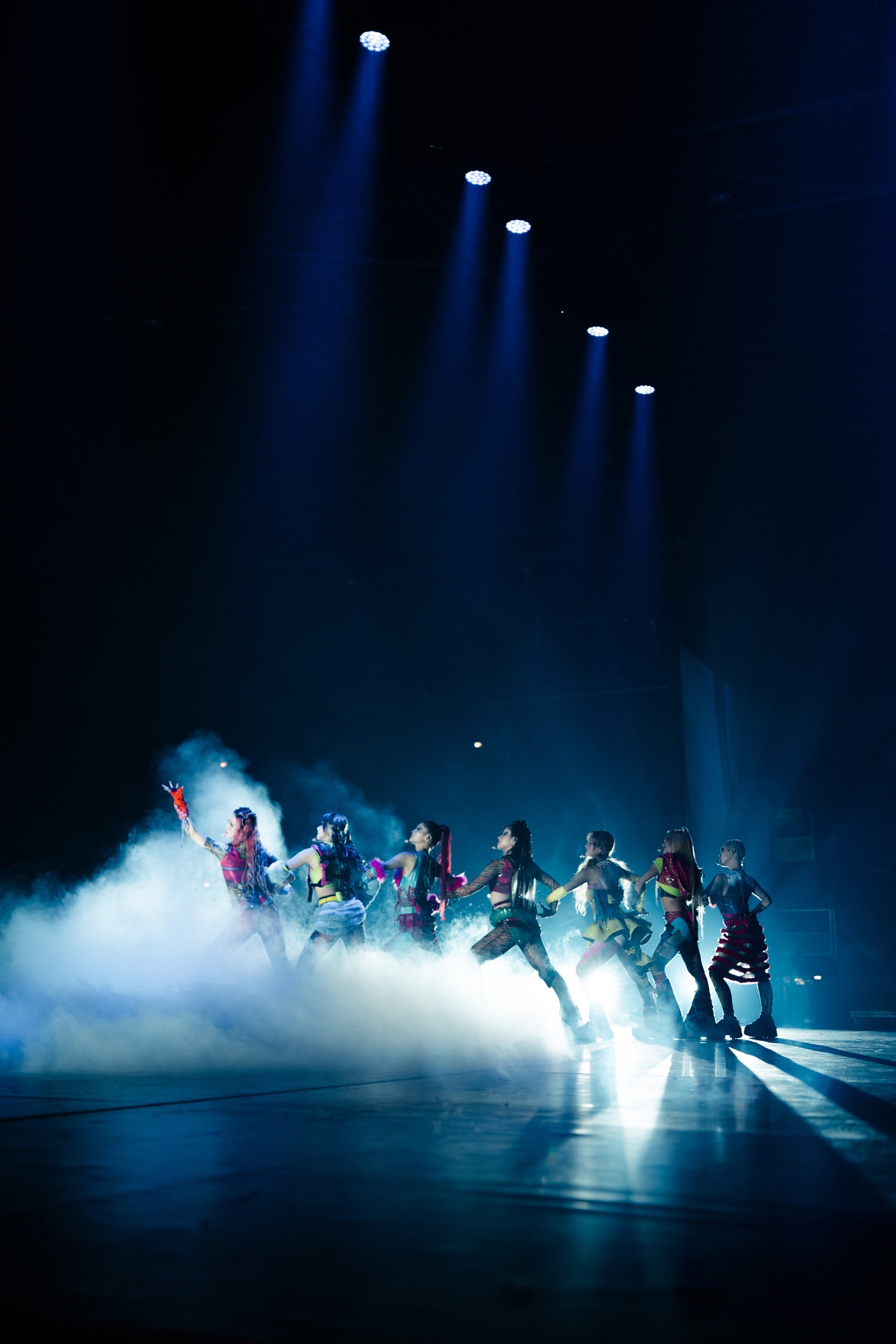 「XG 1st WORLD TOUR "The first HOWL"」パリ公演の様子。