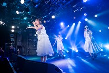 ダブルアンコールで「ラリリレル」を歌うRYUTist。